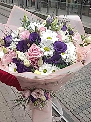 Soft Renkli Buket, Eskişehir Bizim Çiçek Evi